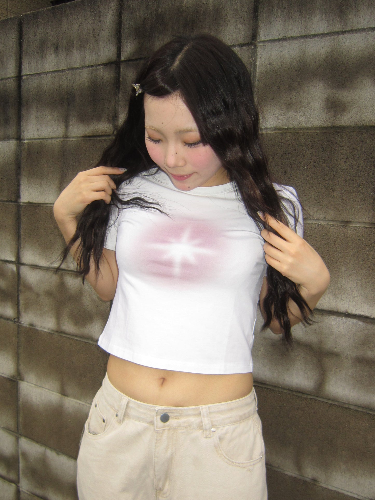 グラフィックショートTシャツ DPB89021