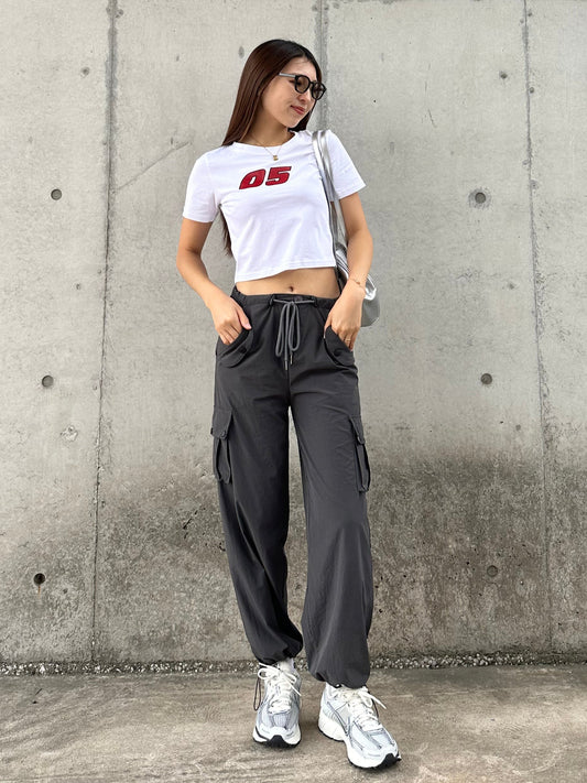 ナンバークロップドTシャツ DPA30368