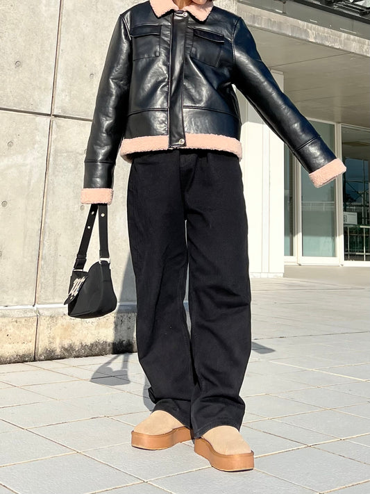 フェイクレザージャケット DPA61323