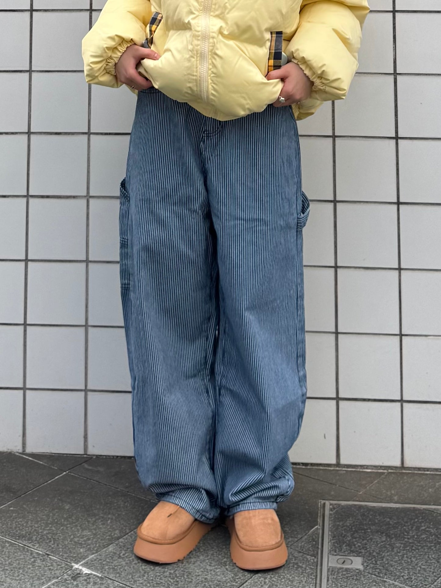 バルーンストライプパンツ DPB91049