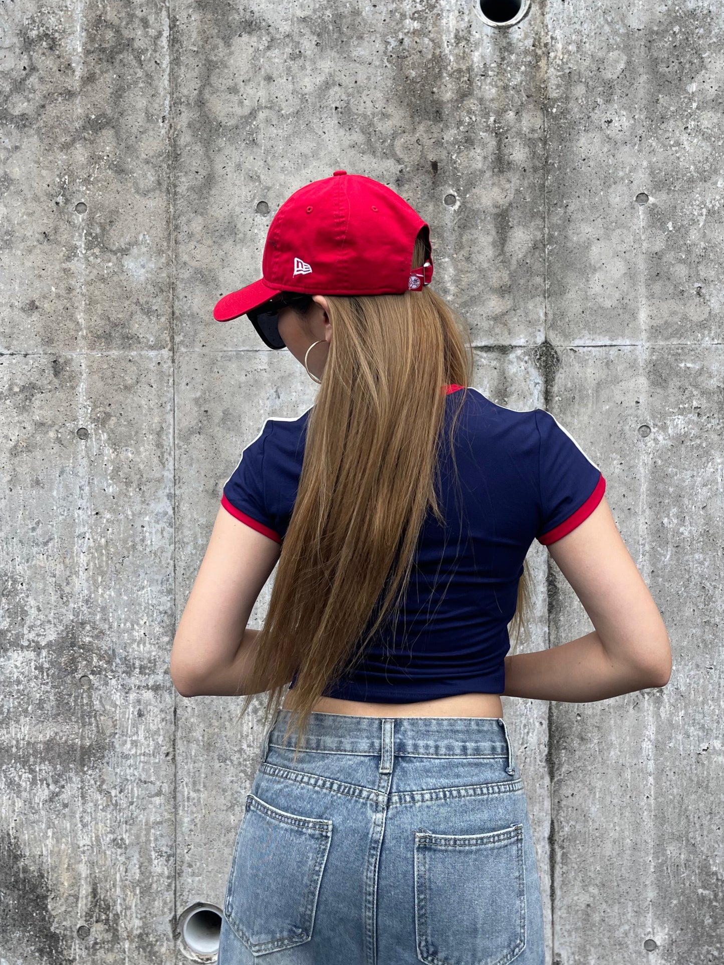 クロップドスポーツTシャツ DPB73097