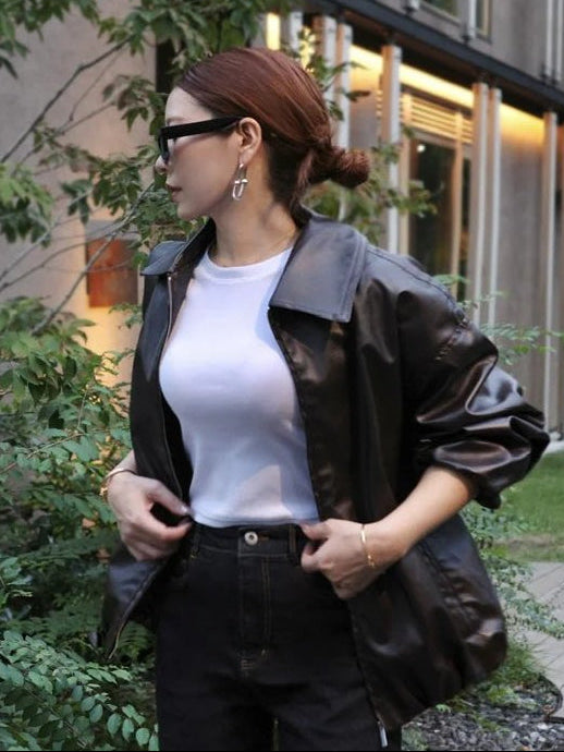 ブラウンレザージャケット DPB56338 – CRAMMY