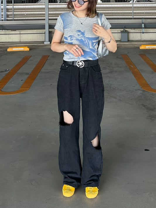 ブルーショートTシャツ DPA61388