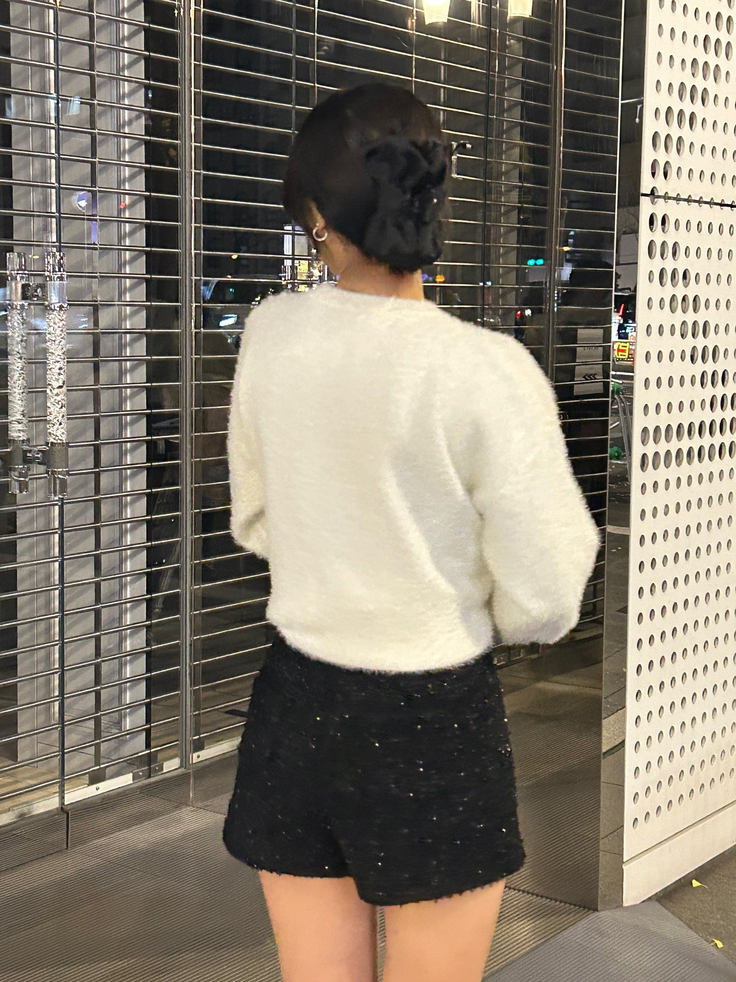 ツイードハイウエストパンツ DPB69025