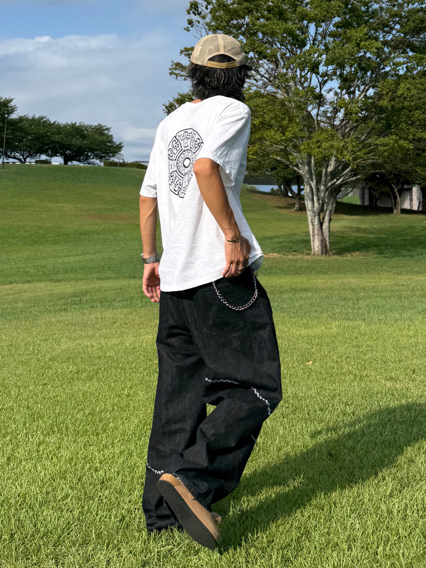 Kenshin_バックプリントTシャツ DPB73350