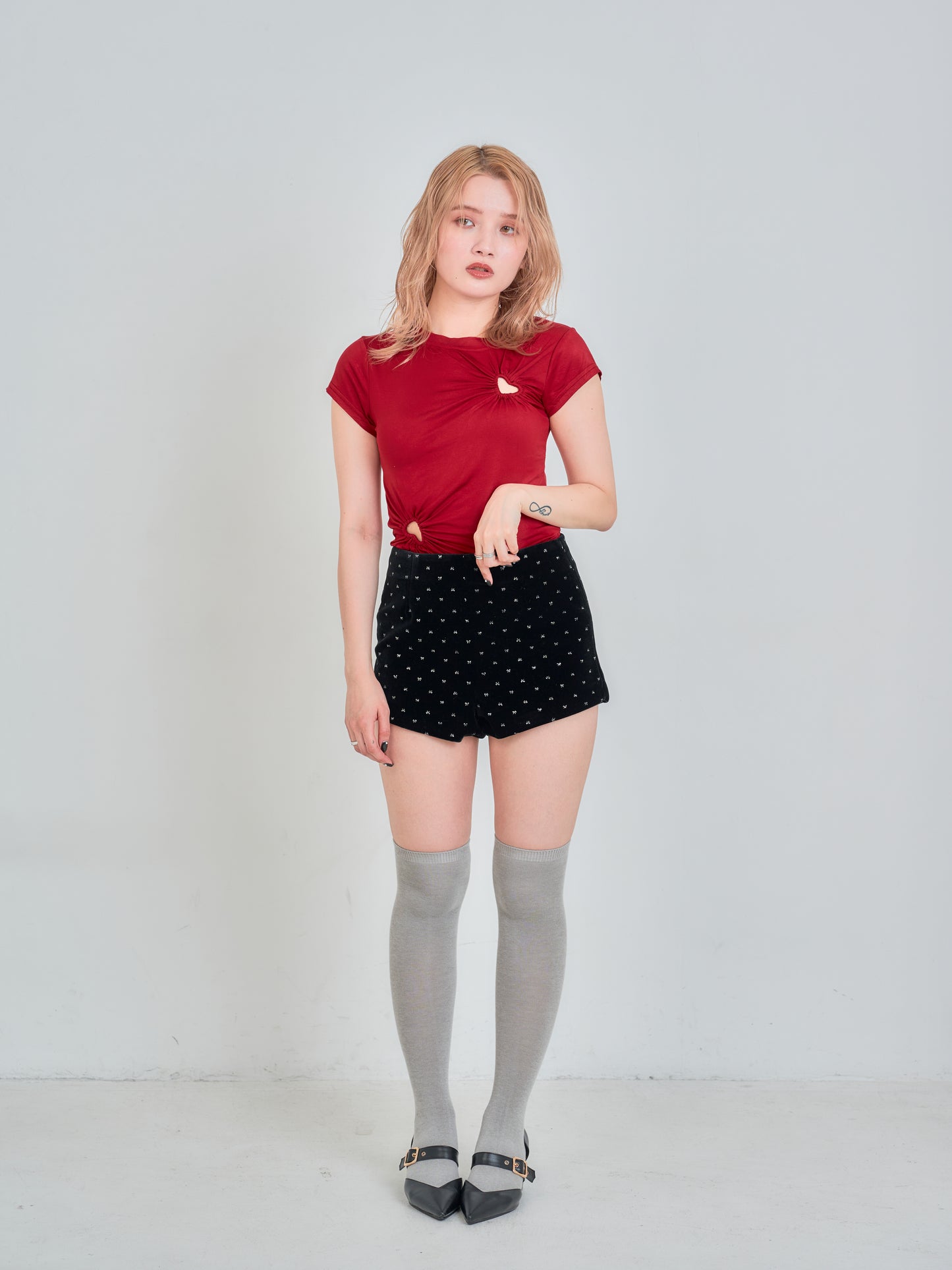 ダブルハートTシャツ DPB75036