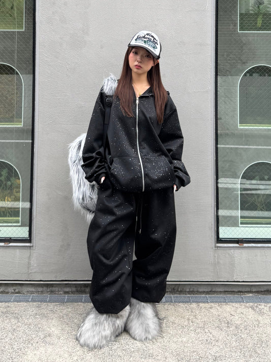 オーバーラメパーカー DPB86106