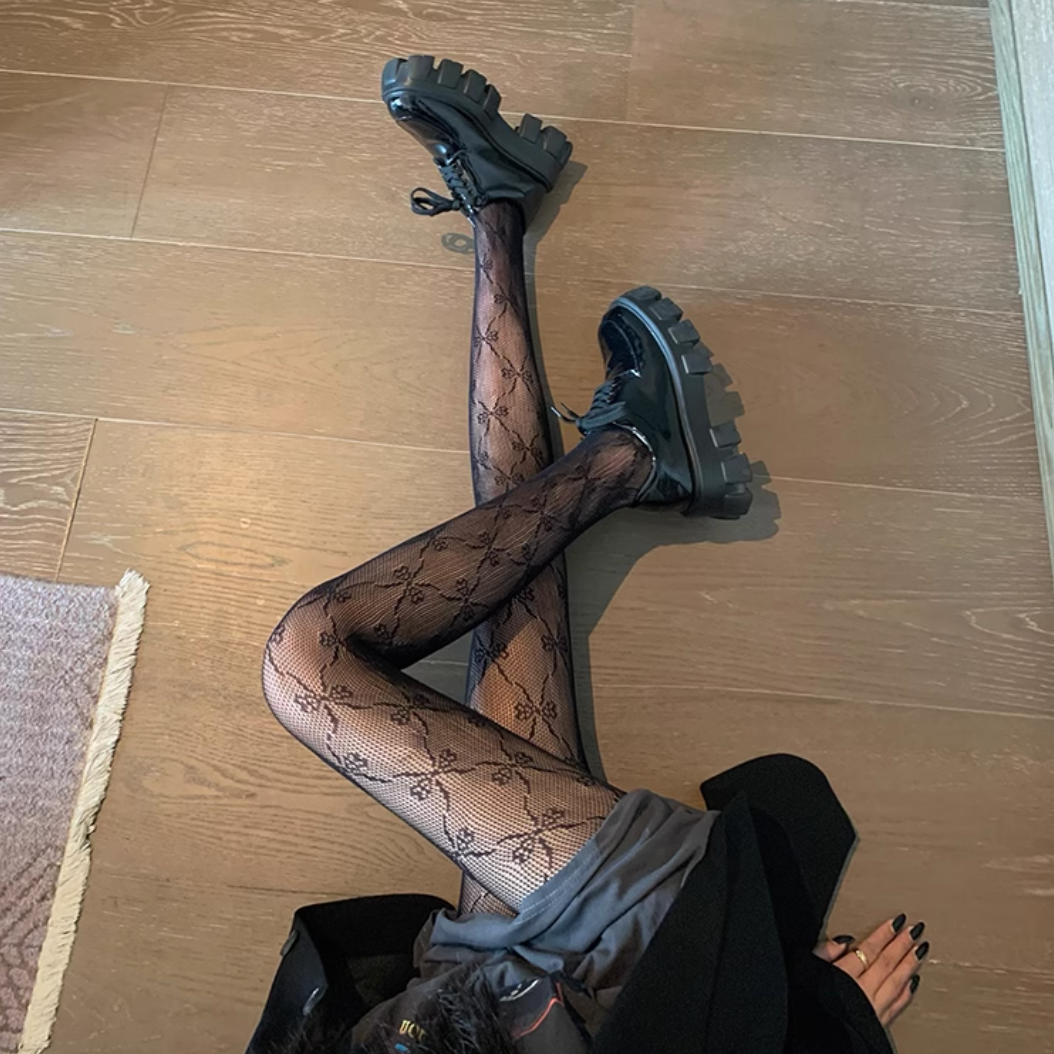 レースリボンタイツ CPA42315