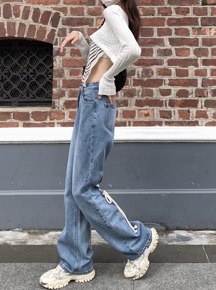 バックリボンデニムパンツ DPB71294