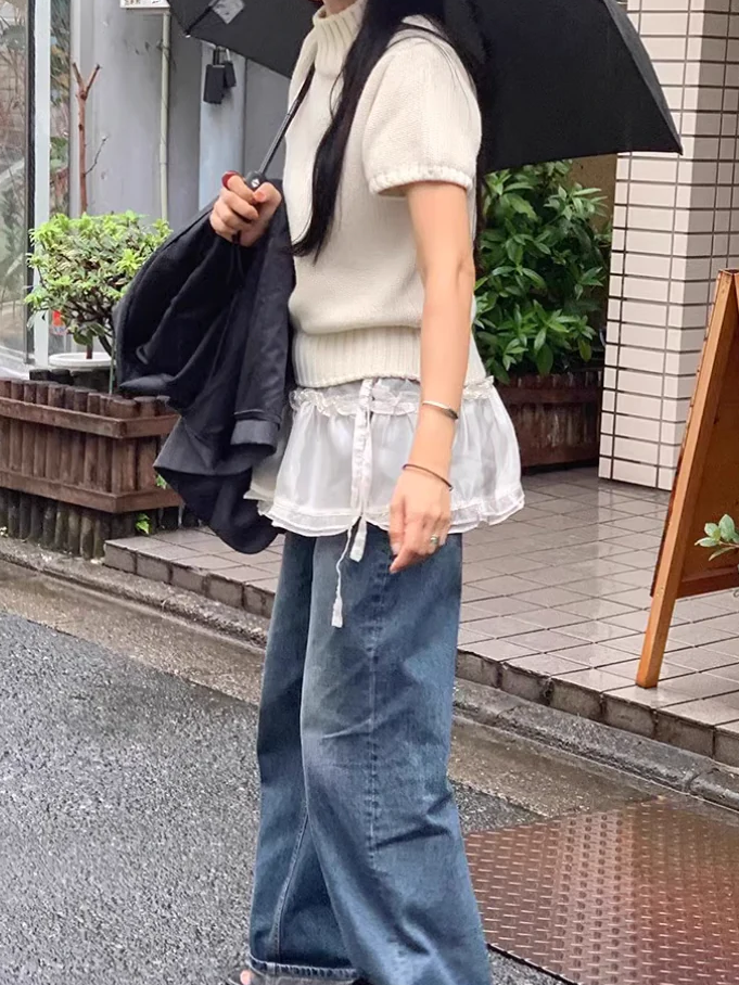 レイヤードレーススカート DPB71650