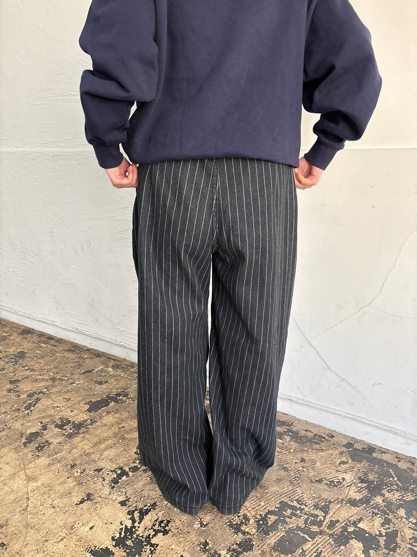 ワイドストライプパンツ DPB84124