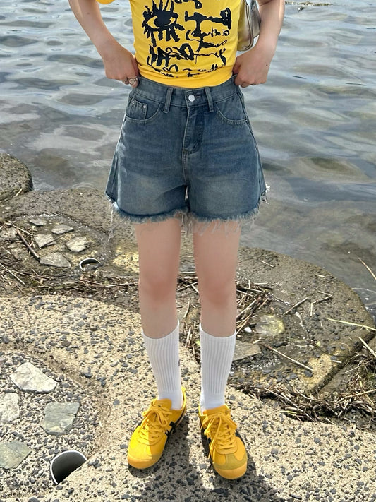 ダメージショートパンツ DPA61355