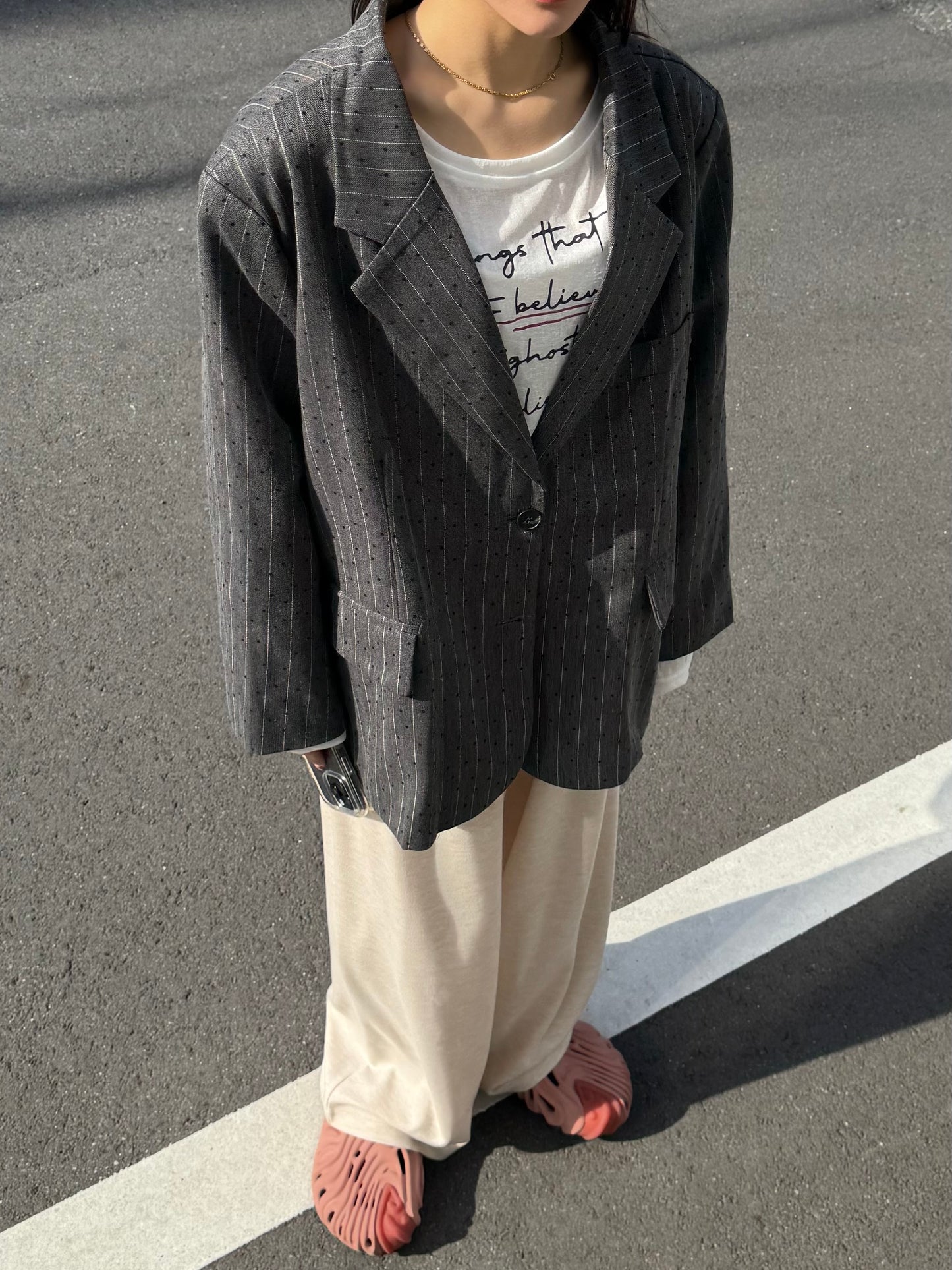 ボリュームスウェットパンツ DPB47411