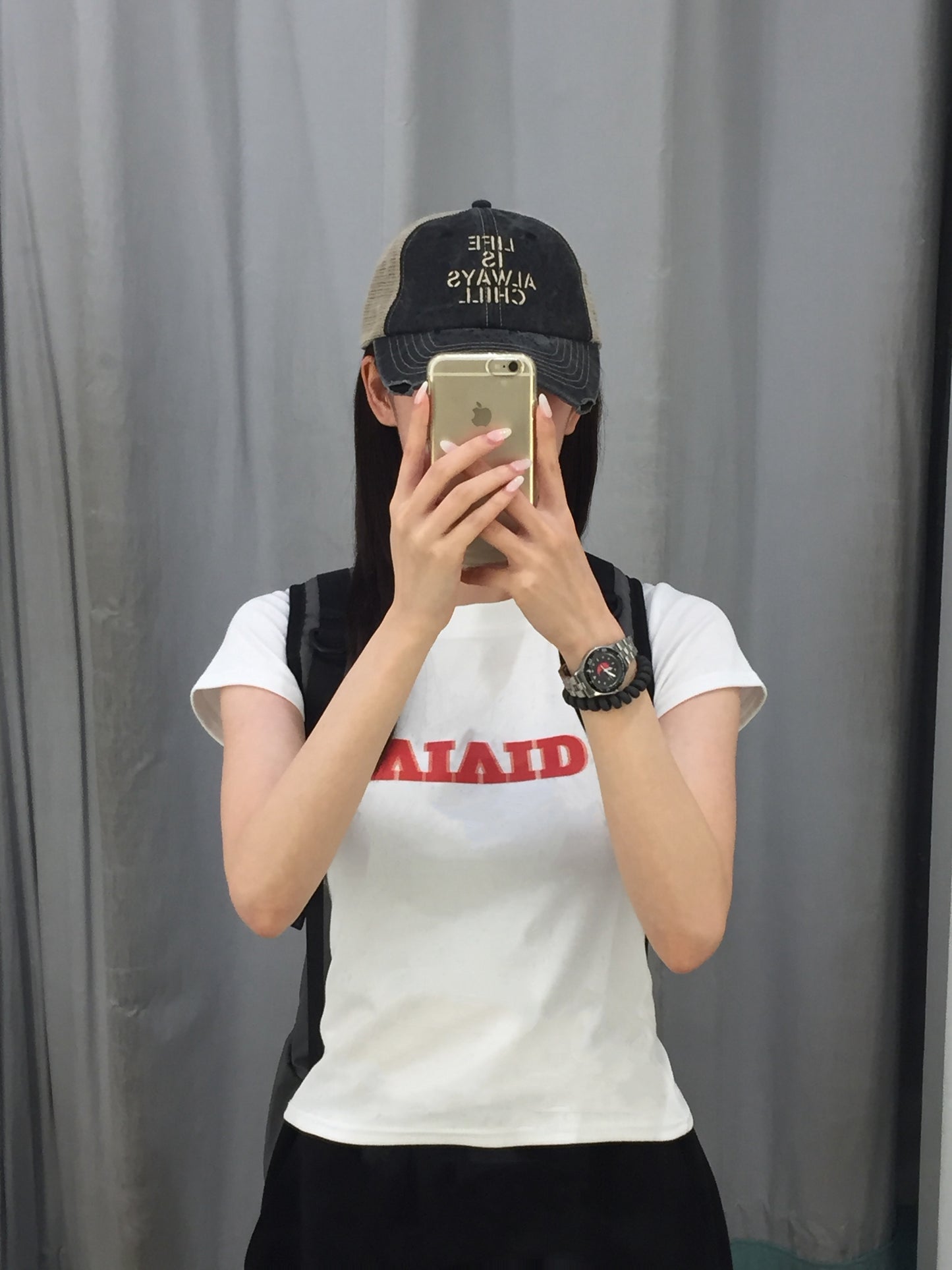 レッドロゴTシャツ DPB88021