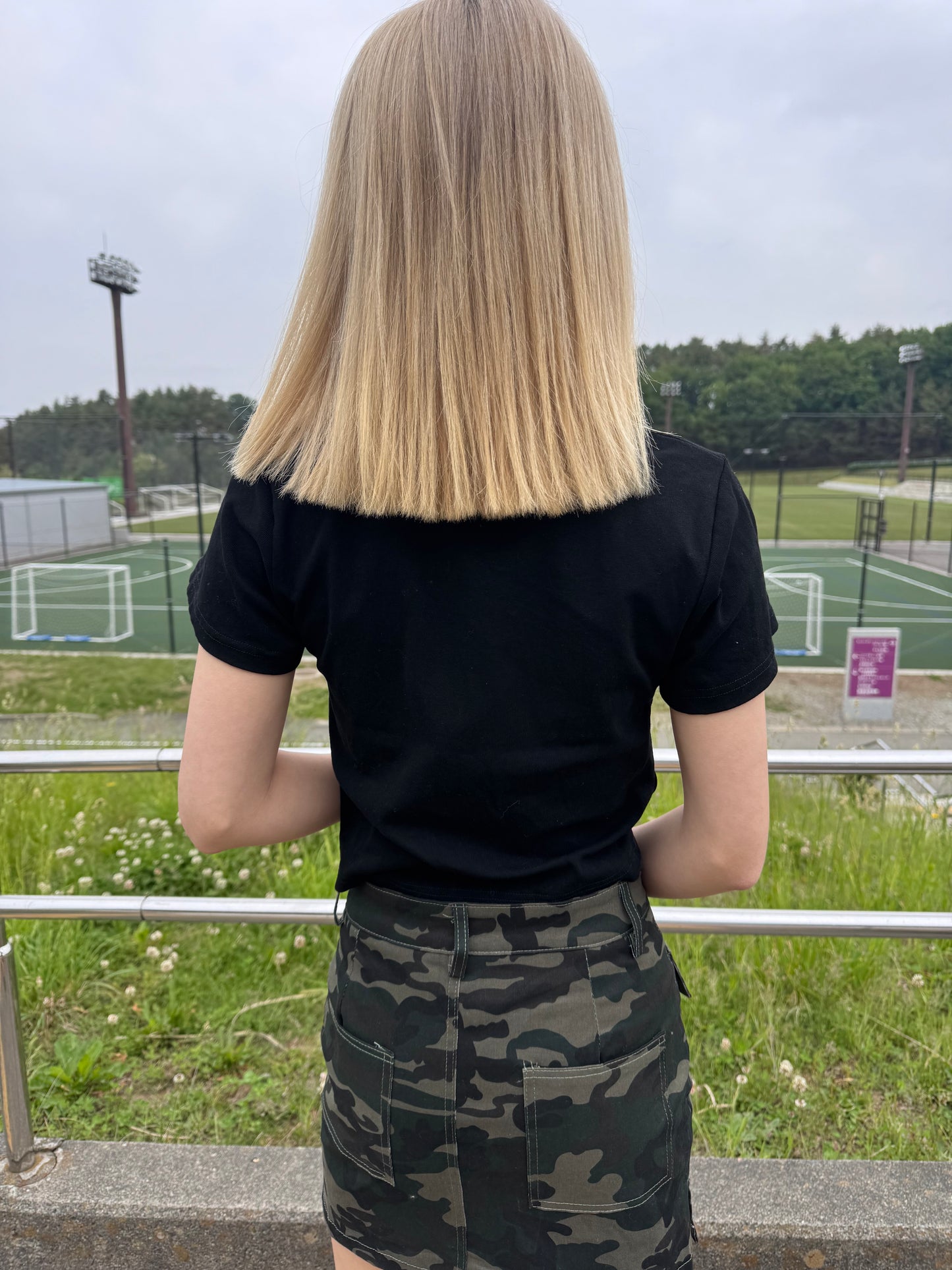 ストーンクロップドTシャツ DPB42376