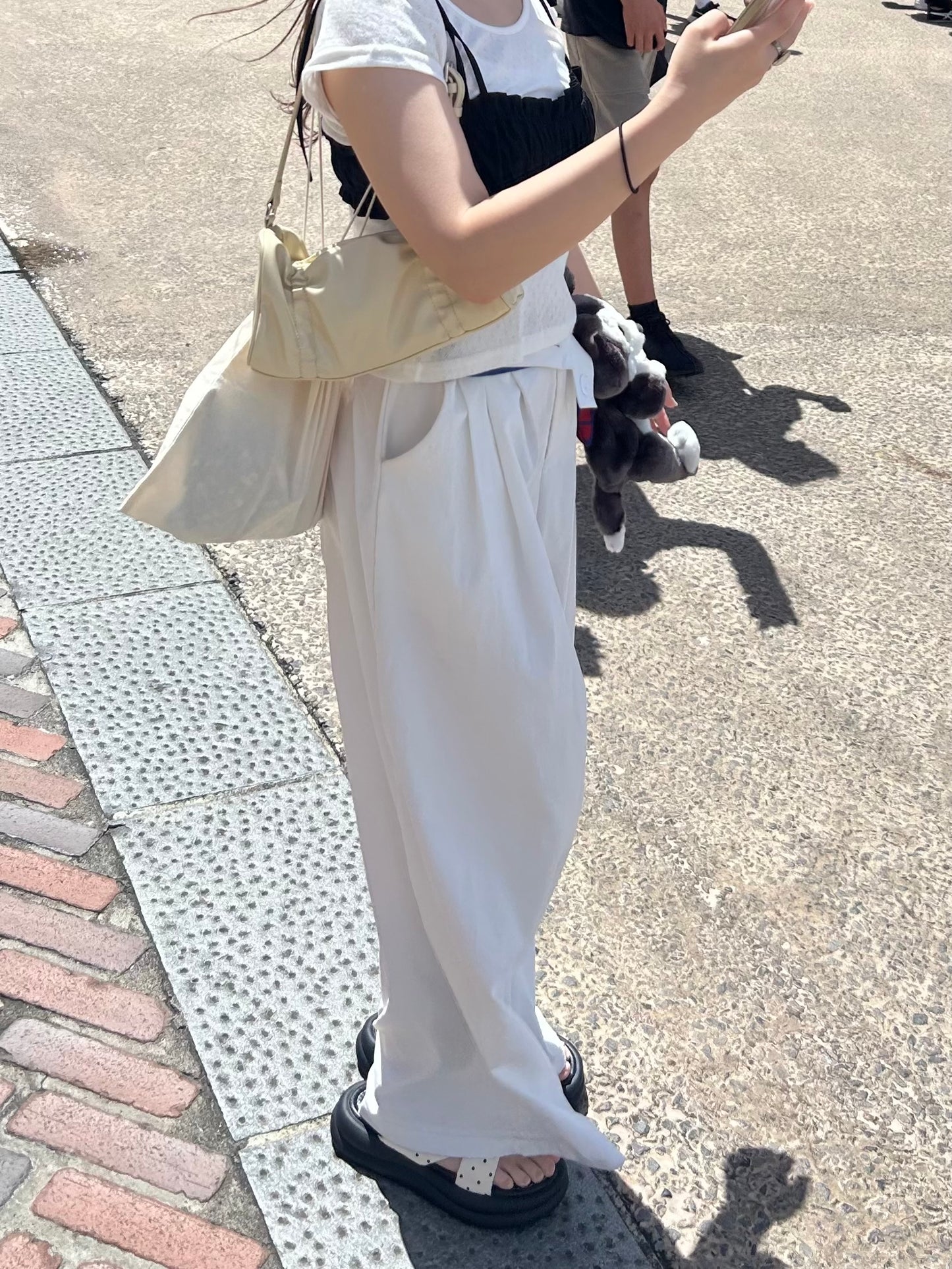 厚底ドットサンダル DPB78182