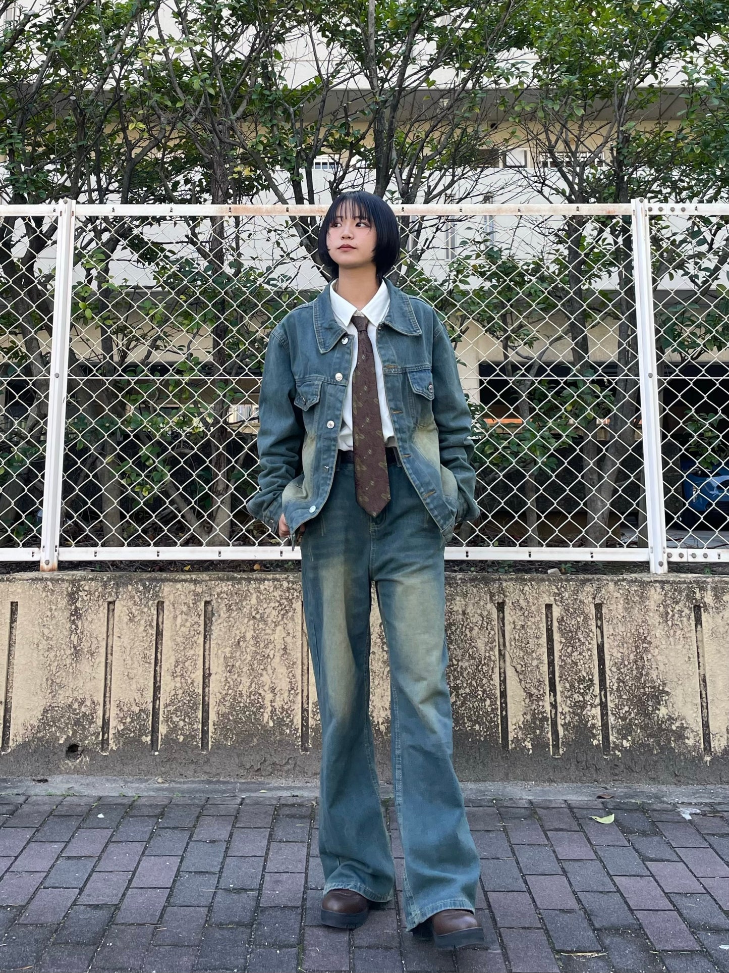 デニムセットアップジャケット DPB64045