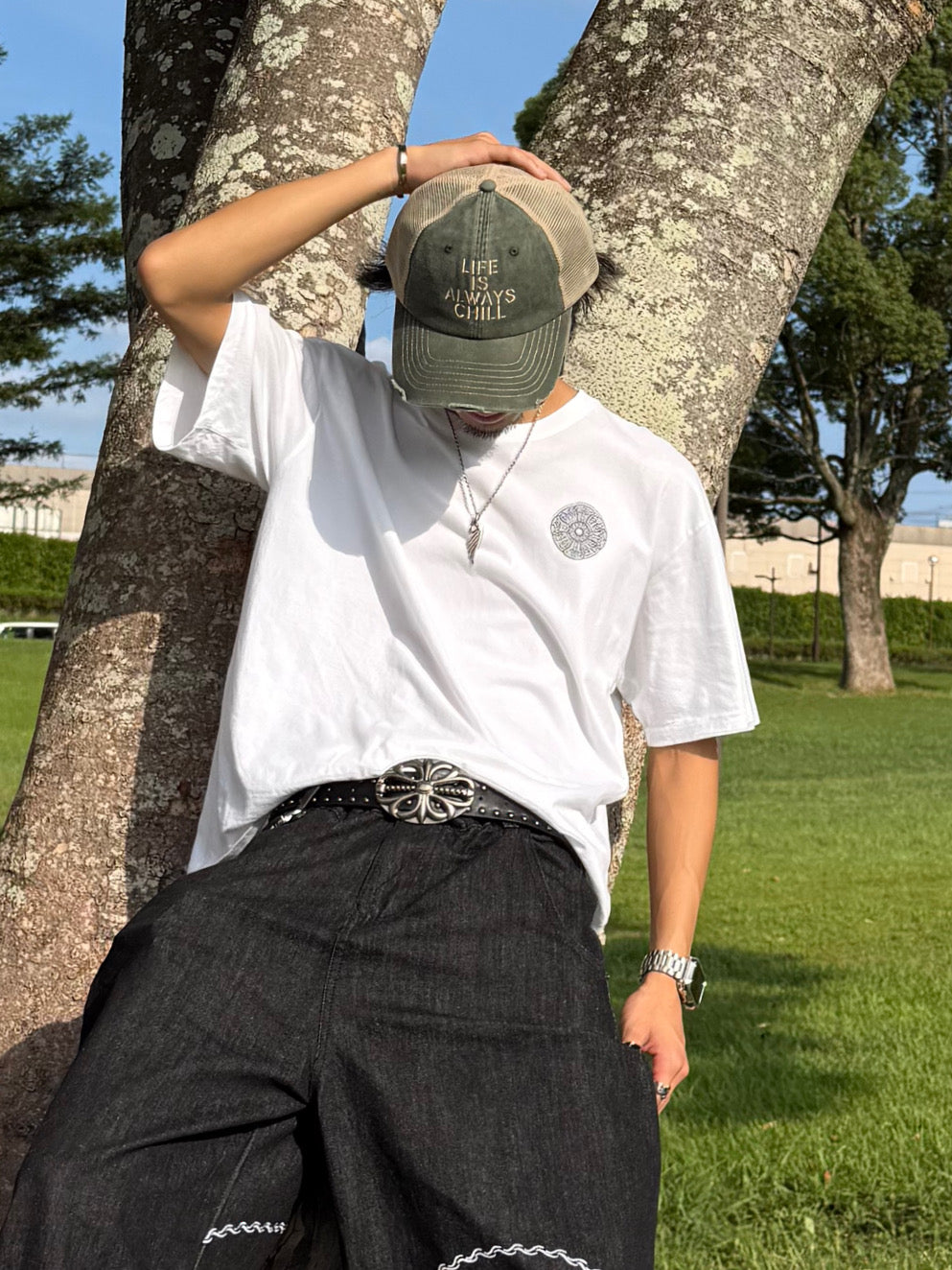 Kenshin_バックプリントTシャツ DPB73350