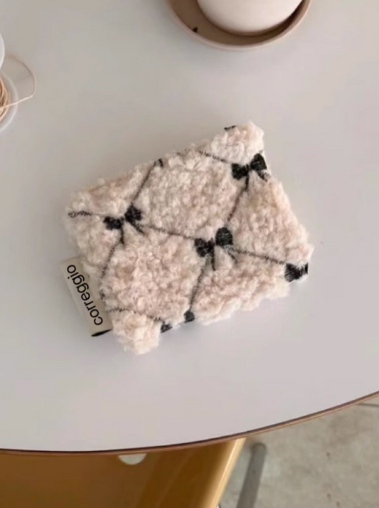 モコモコリボンポーチ CPA44026