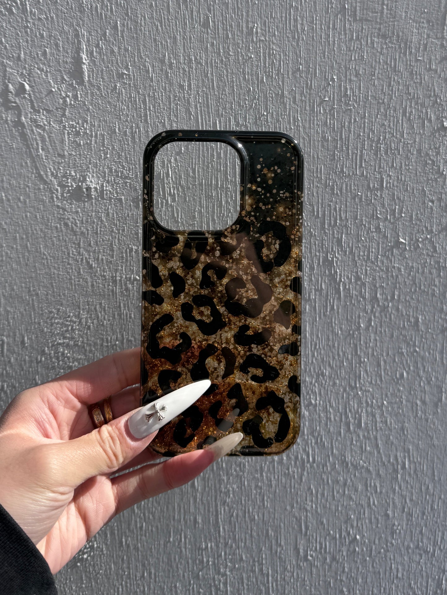 レオパードラメiPhoneケース DPB42319