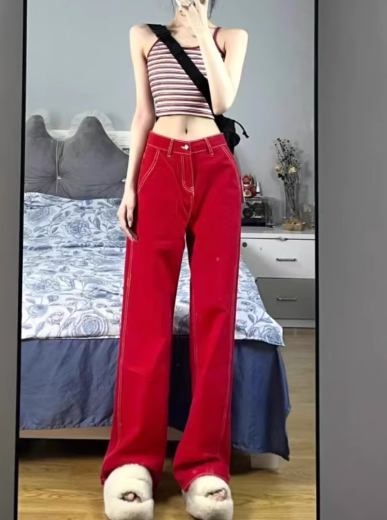 ステッチレッドパンツ DPB71266