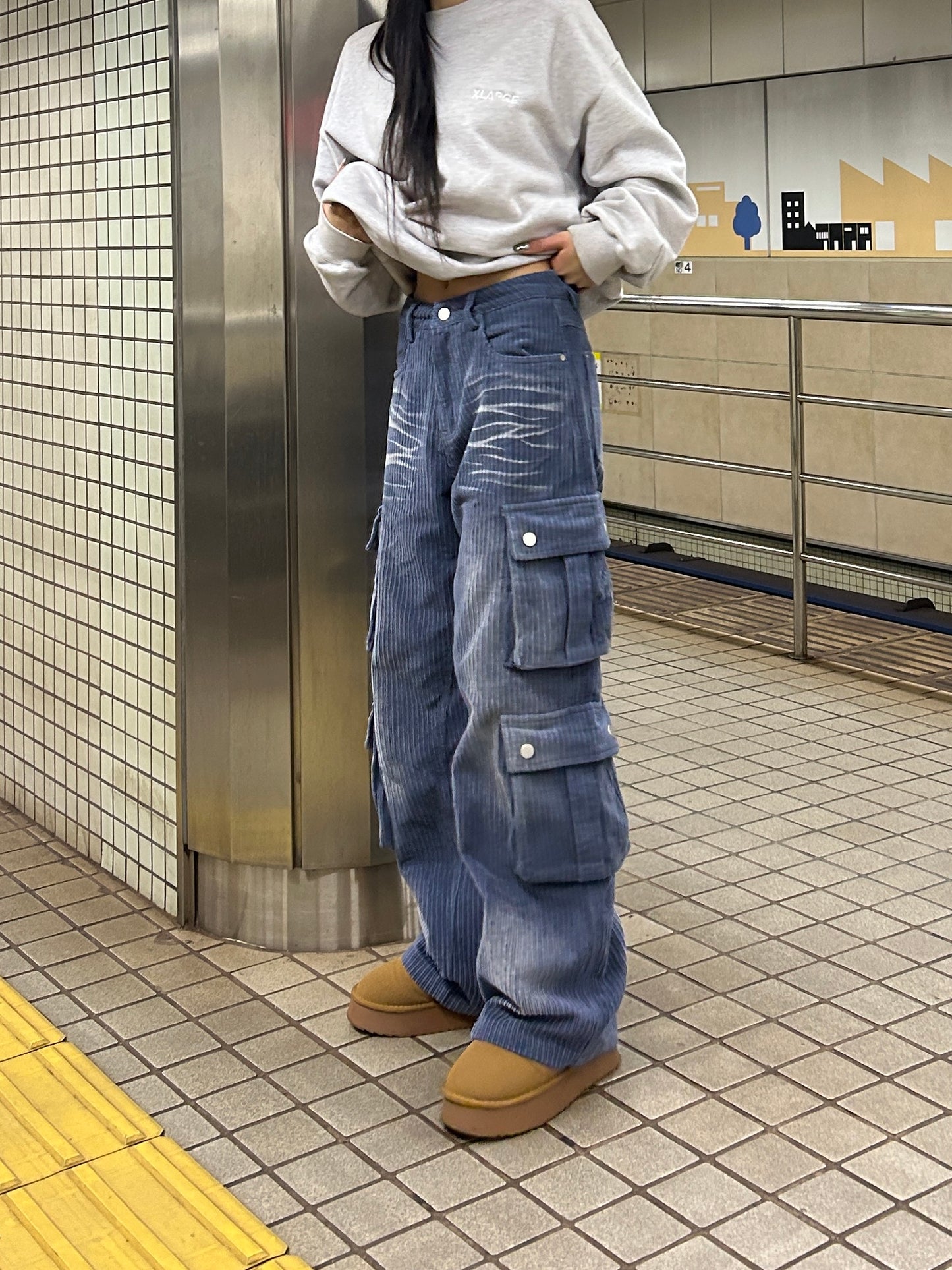 コーデュロイカーゴパンツ DPB69075