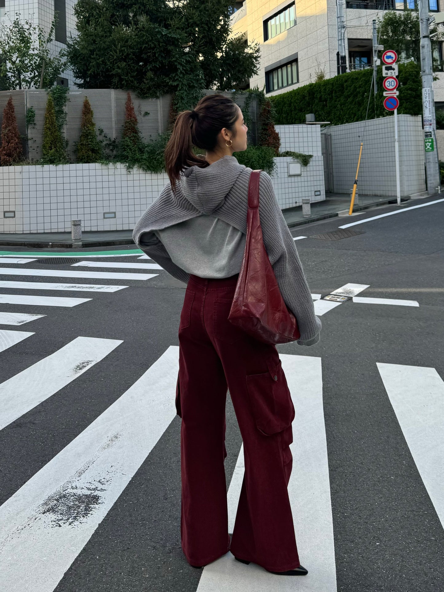 ワイドレッドカーゴパンツ DPB47334