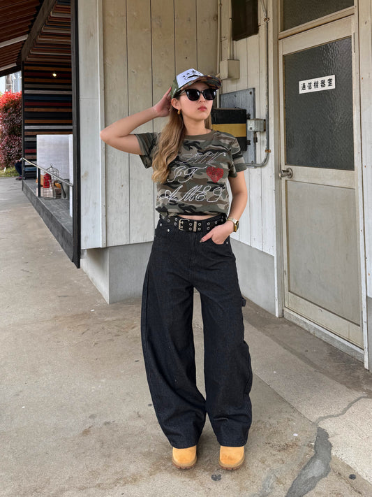 カモフラショートTシャツ DPB73619