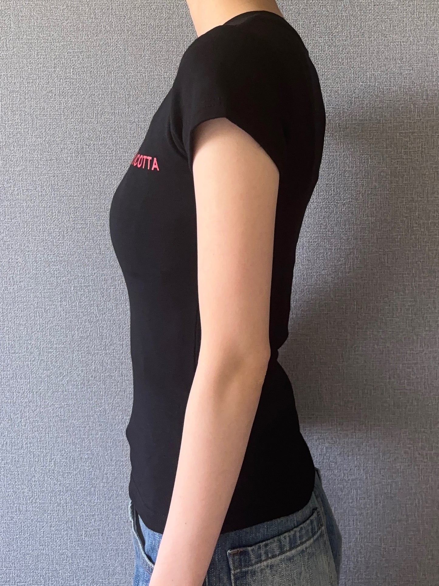 レッドレタリングTシャツ DPB88056