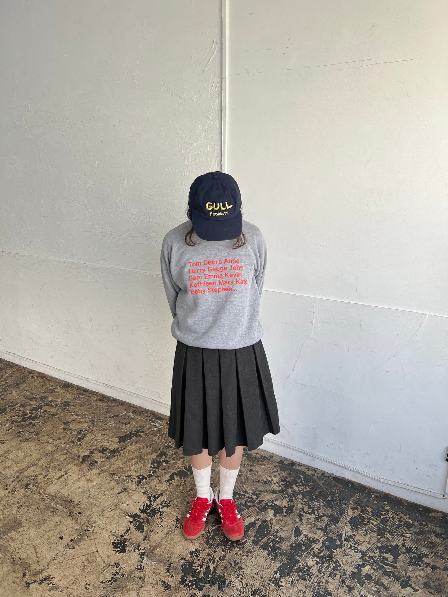 ミディアムプリーツスカート DPB84080