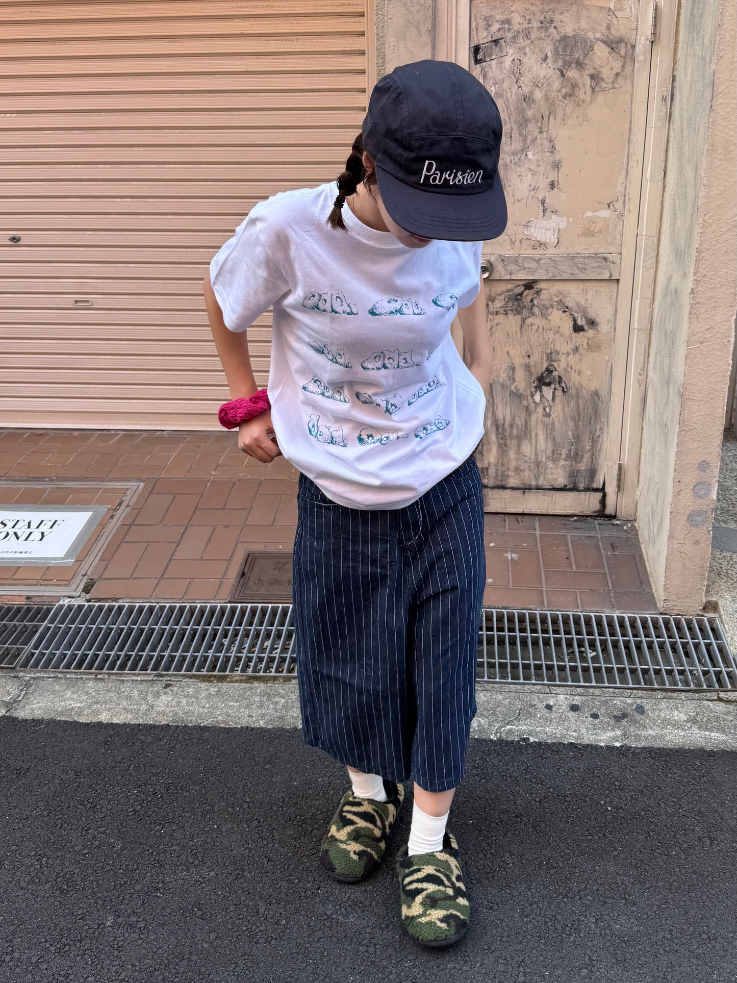 カモフラボアサンダル DPB85312