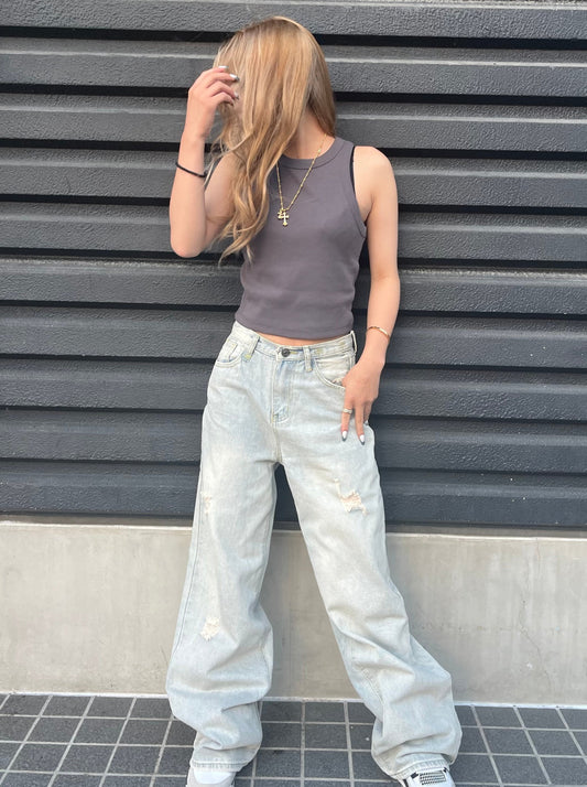 ダメージデニムパンツ DPB42088