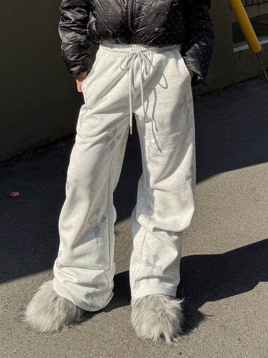 クロスラメスウェットパンツ DPB86167