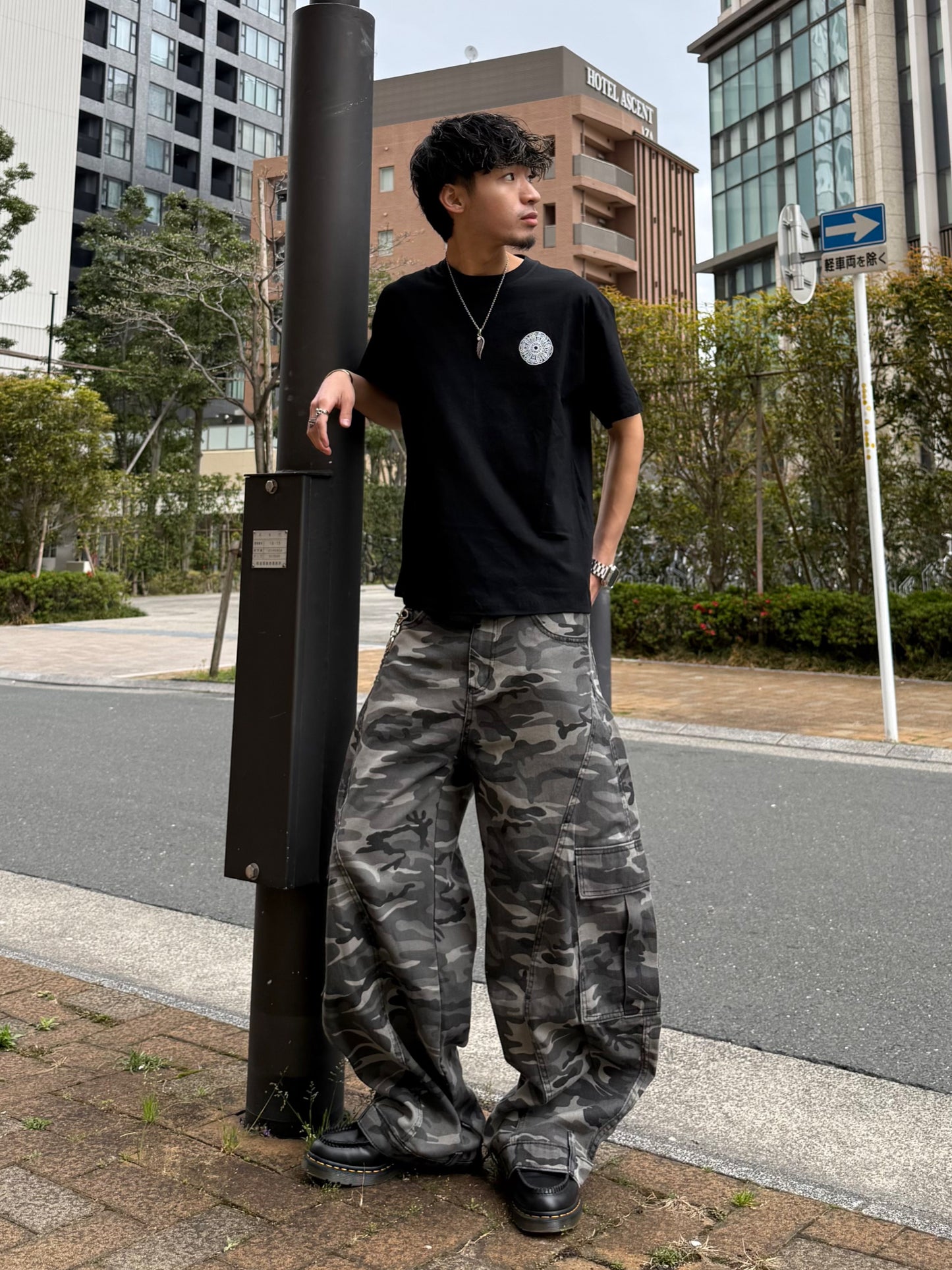 Kenshin_バックプリントTシャツ DPB73350