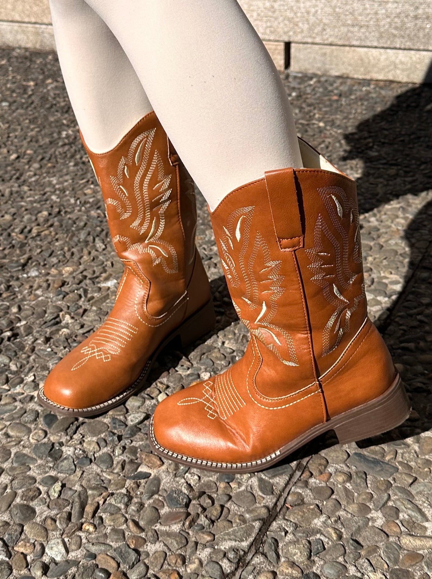 キャメルウエスタンブーツ DPA43332