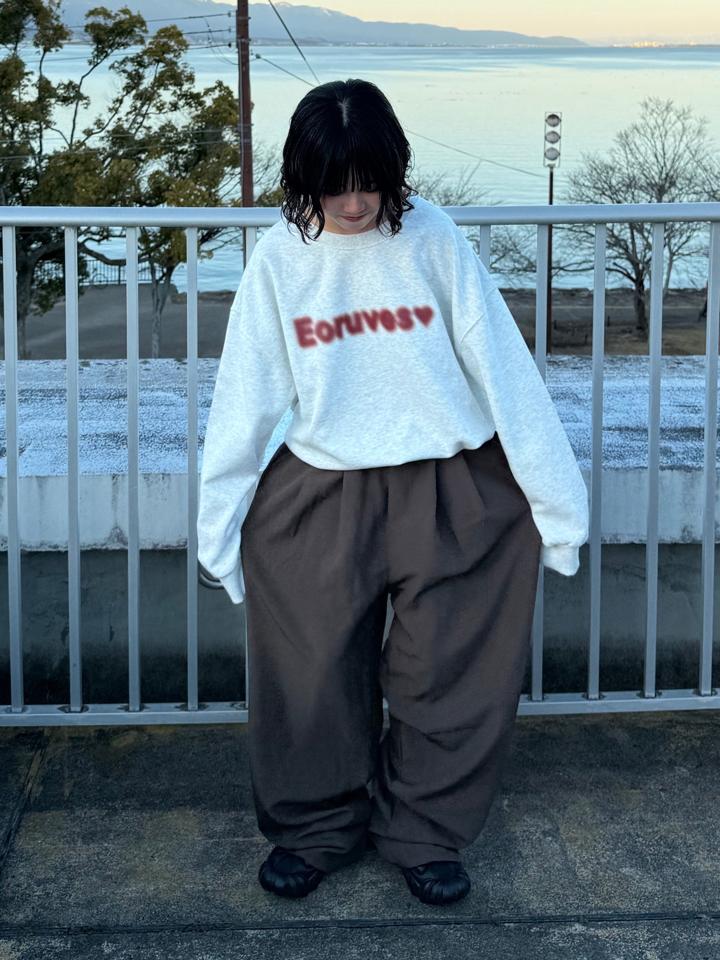 ダブルタックワイドパンツ DPB70140