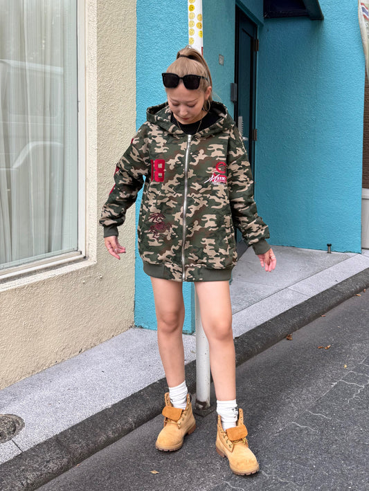 デザインカモフラパーカー DPB73479