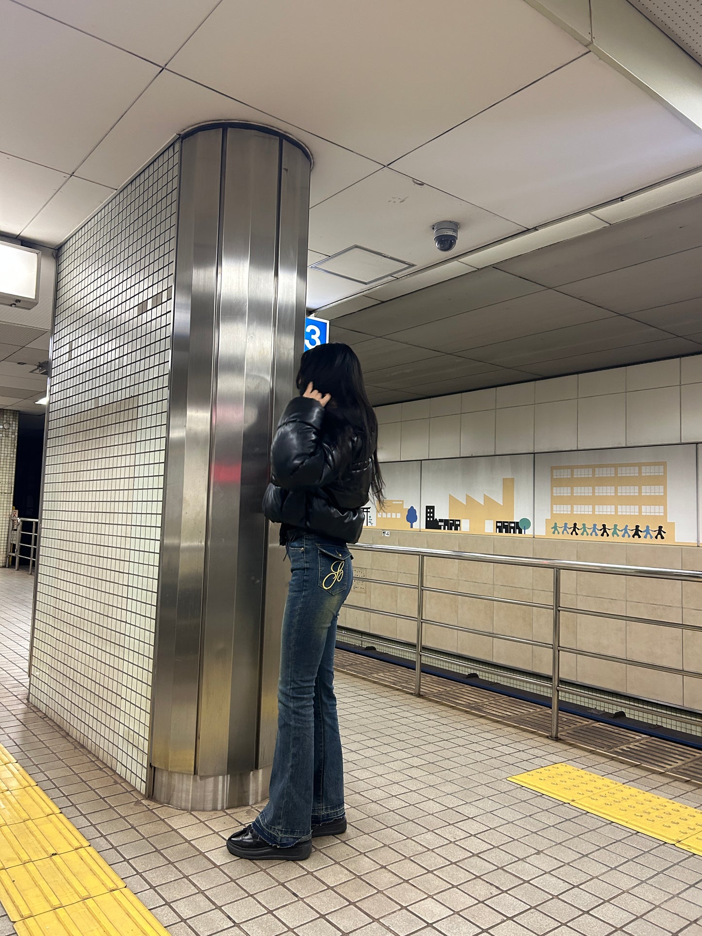 デニムフレアパンツ DPB69071