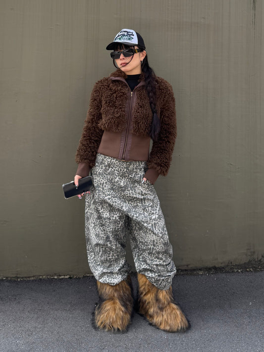 レオパードボリュームパンツ DPB86150