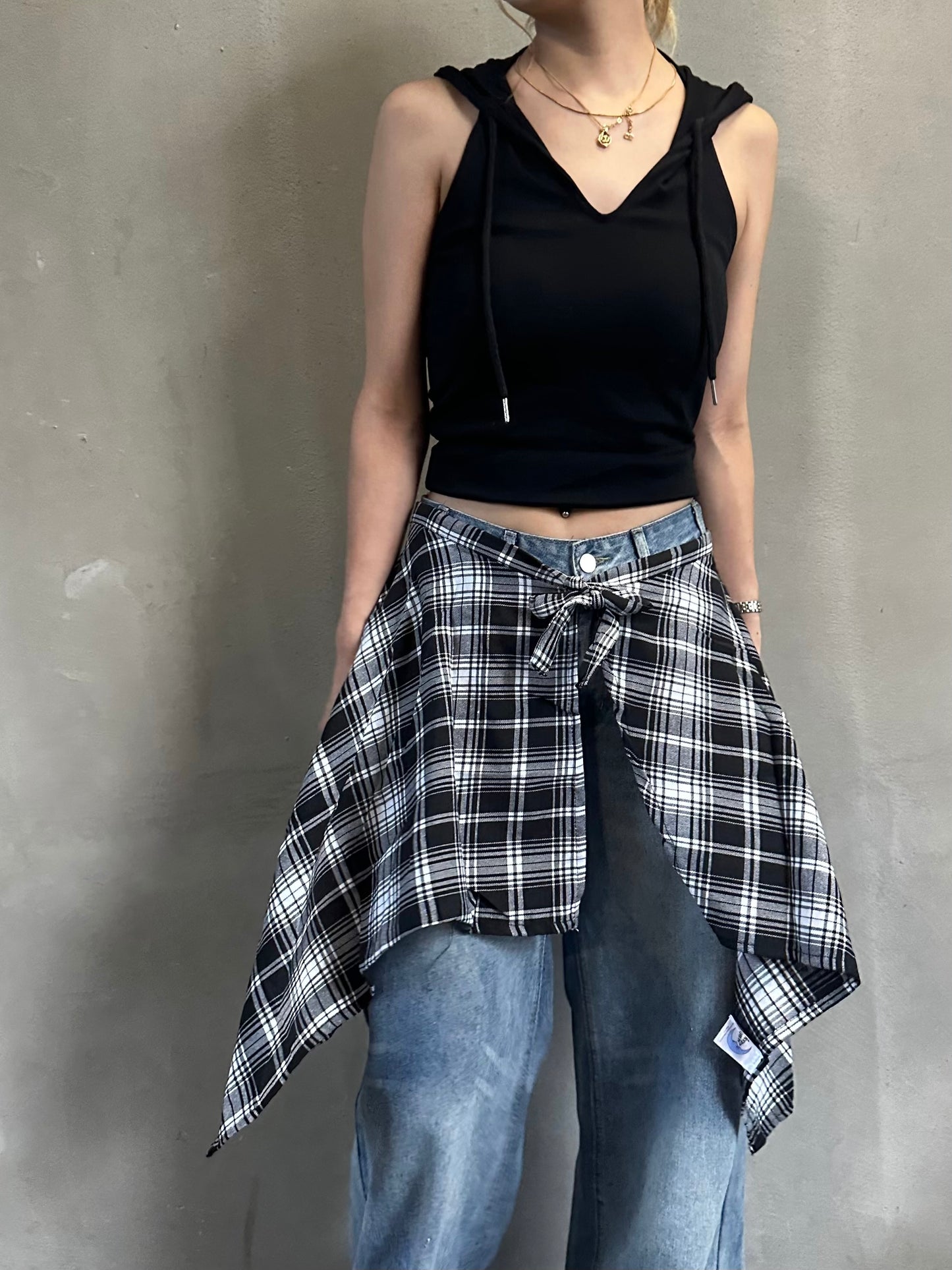 チェックスカート DPB26401