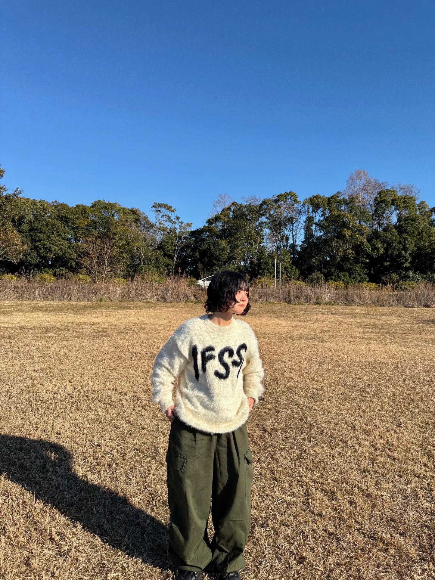 ユニセックフロントロゴニット DPB70142