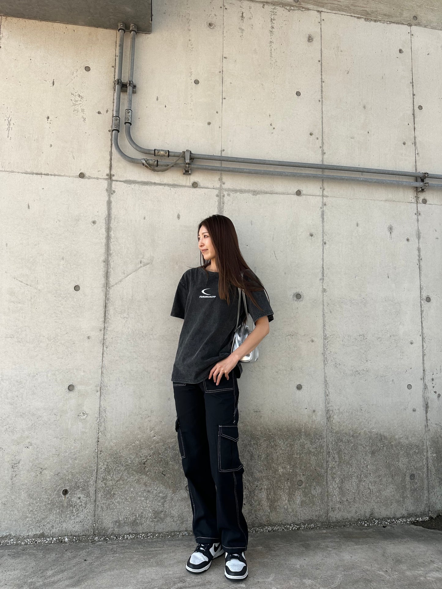 ブラックロゴTシャツ DPA30354