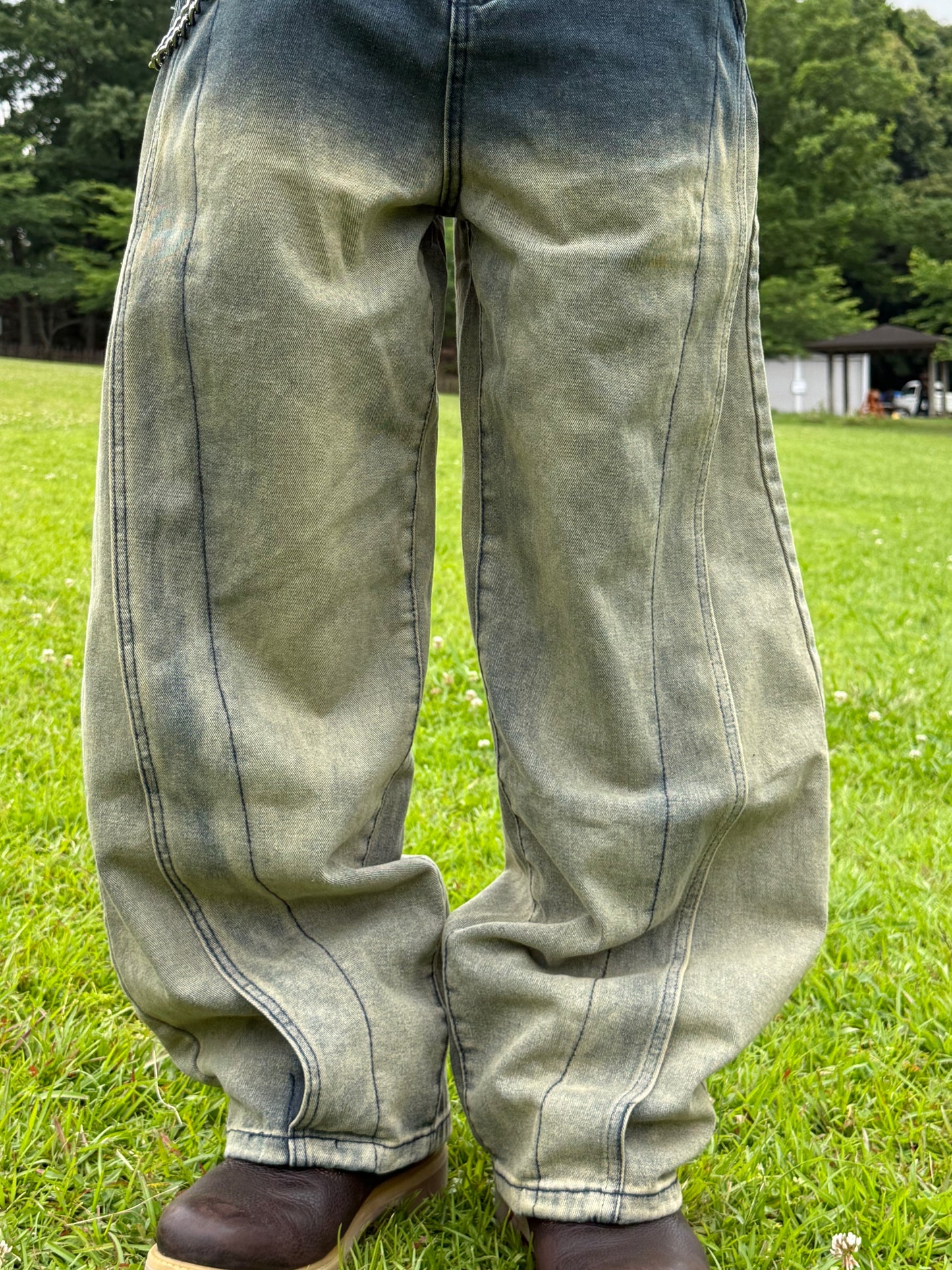 Kenshin_グラデーションバルーンデニムパンツ DPB73377