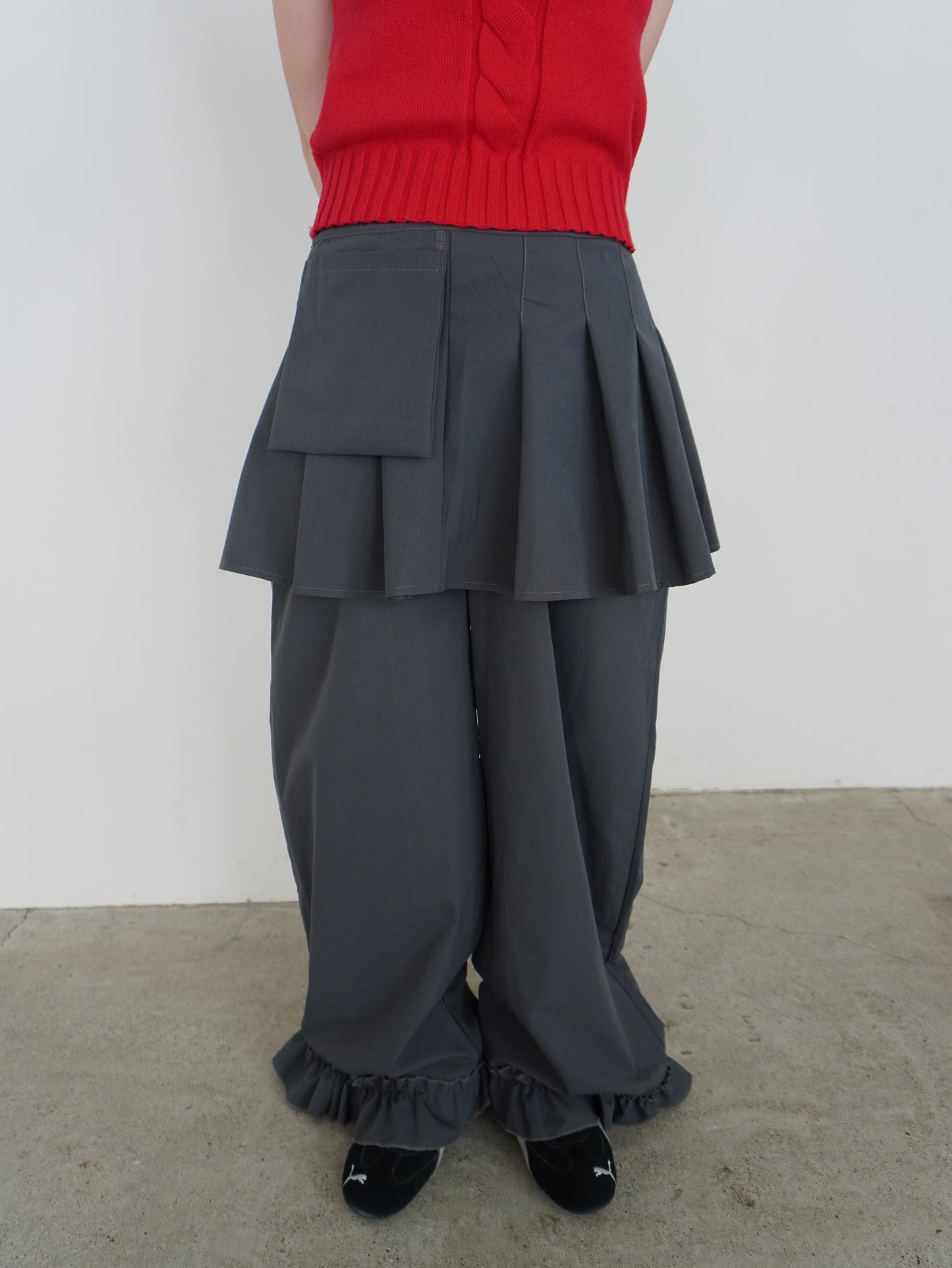 スカートデザイン2wayフリルパンツ DPB85186