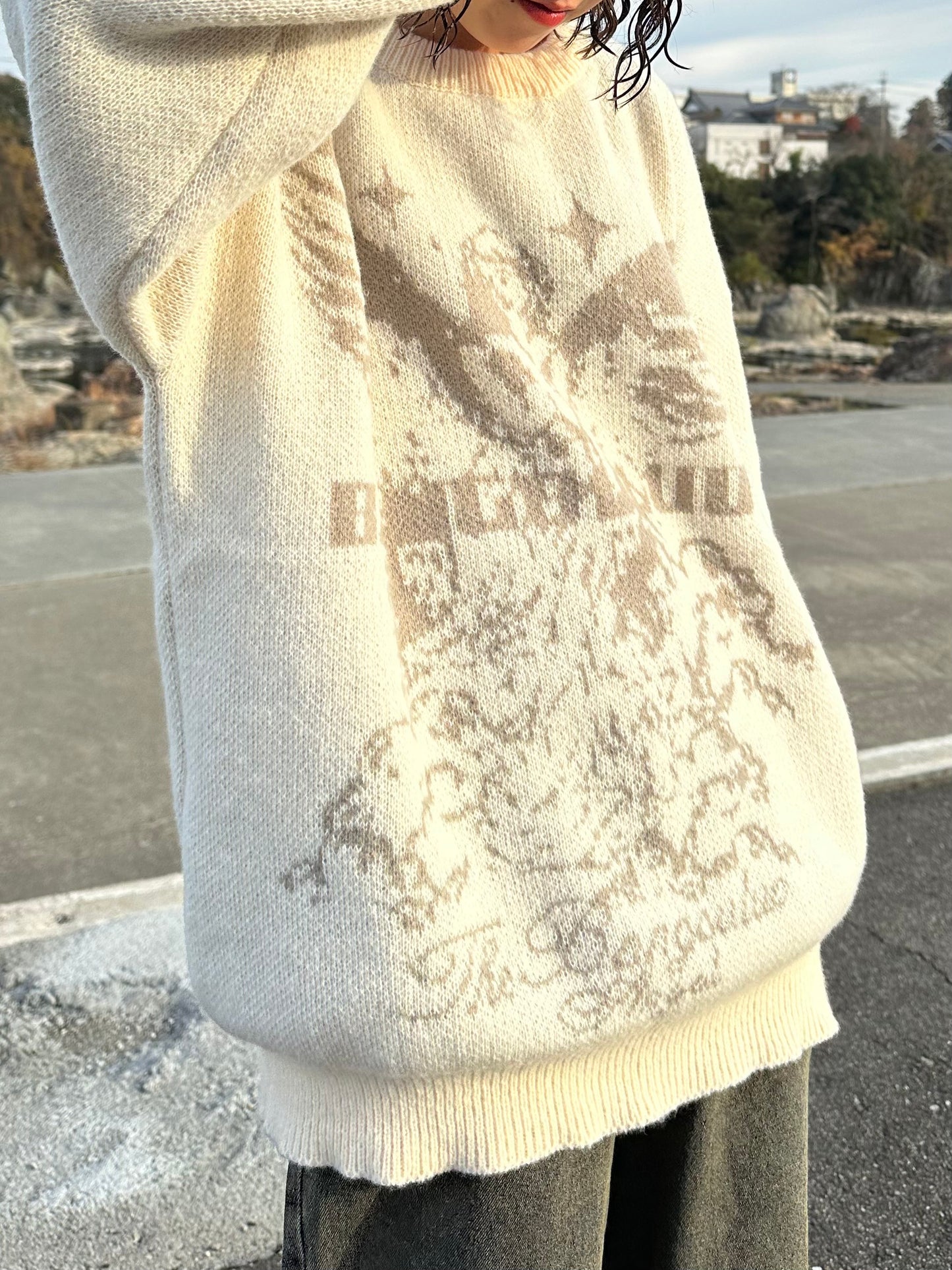 ラウンドネックニット DPB70005