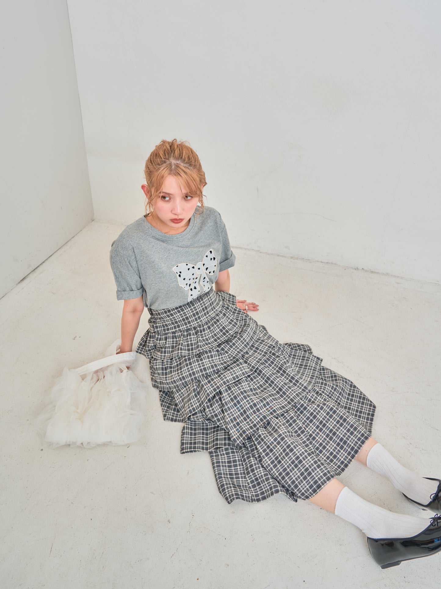 ハートリボンTシャツ DPB75068