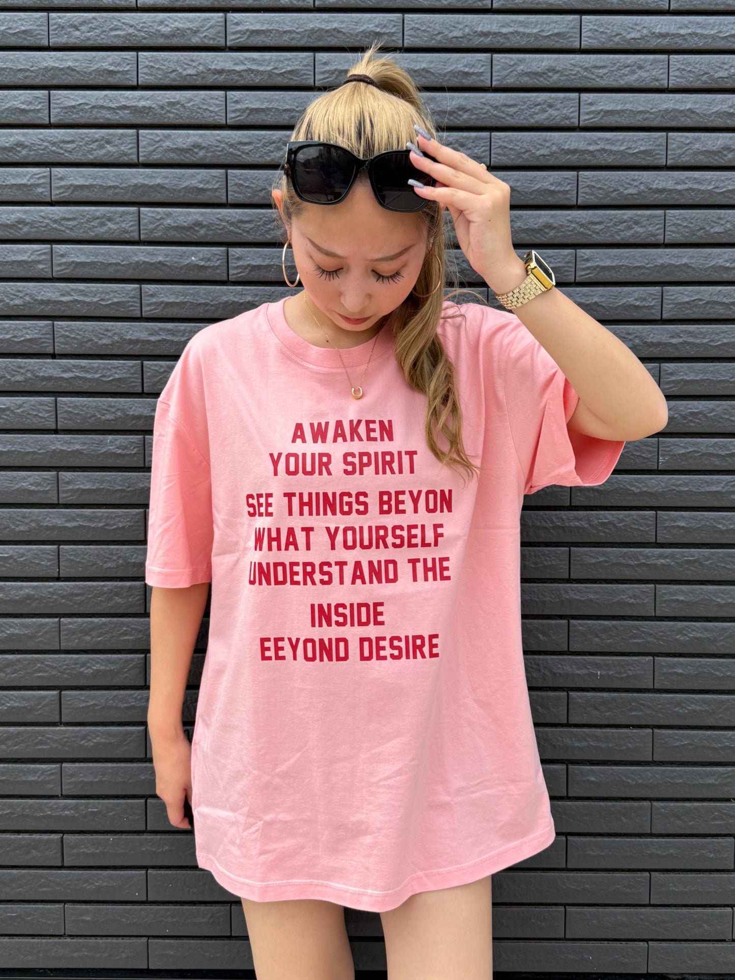 フォントデザインオーバーTシャツ DPB73415