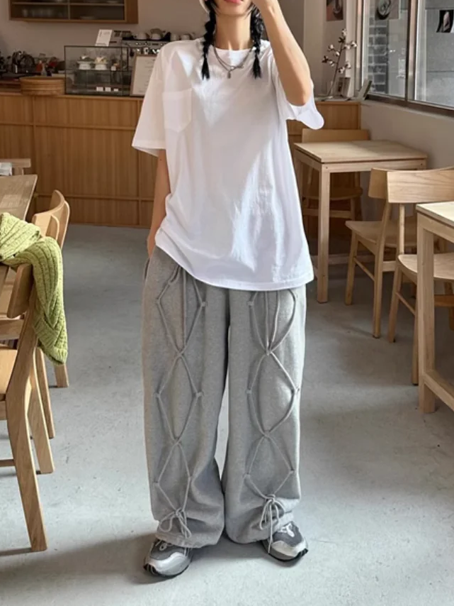 フロントリボンスウェットパンツ DPB71649