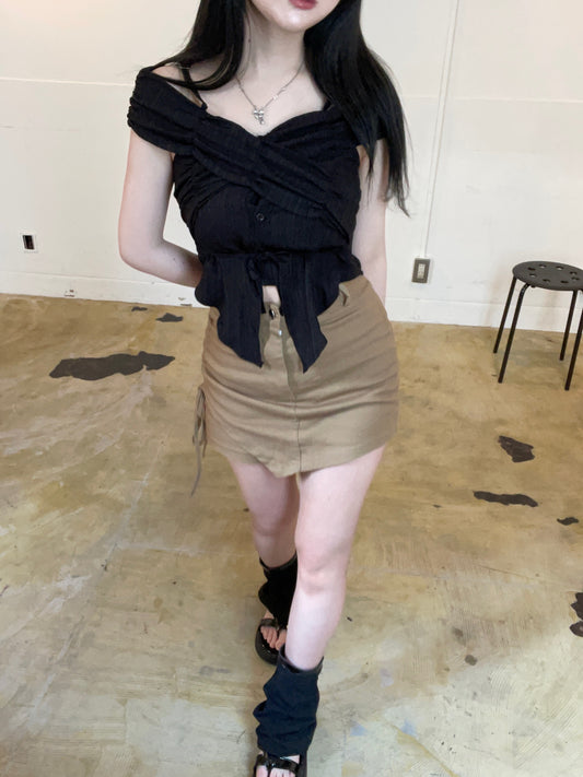 オフショルダーブラウス DPB74027