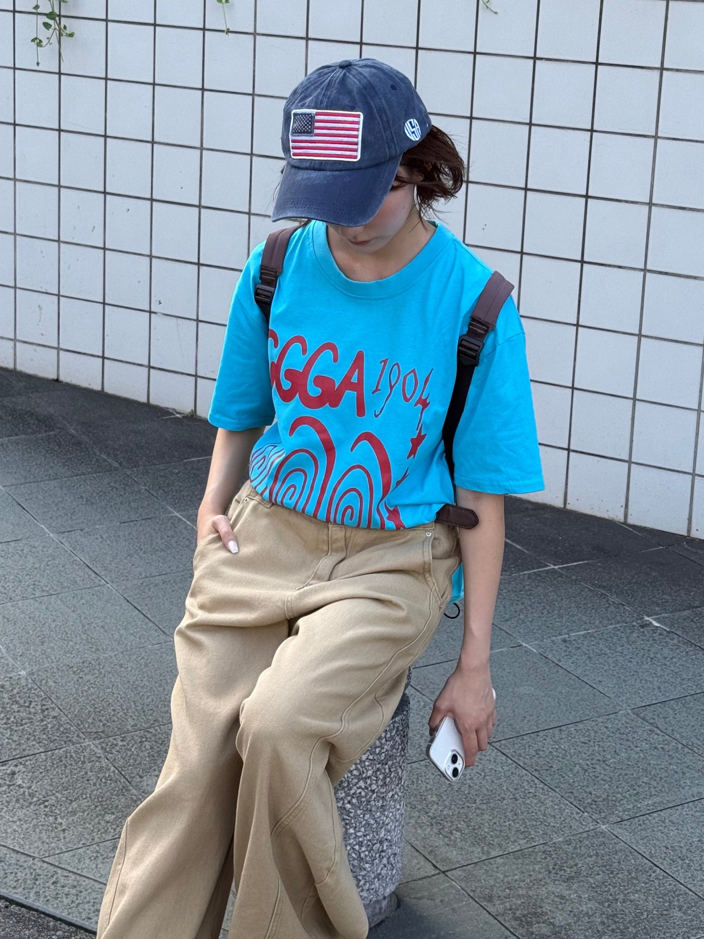 スパイラルロゴTシャツ DPB91016
